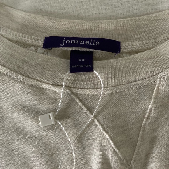 Journelle Women's Emma Pullover in Heather Gardenia XS NWT  Super Soft! - Picture 8 of 11